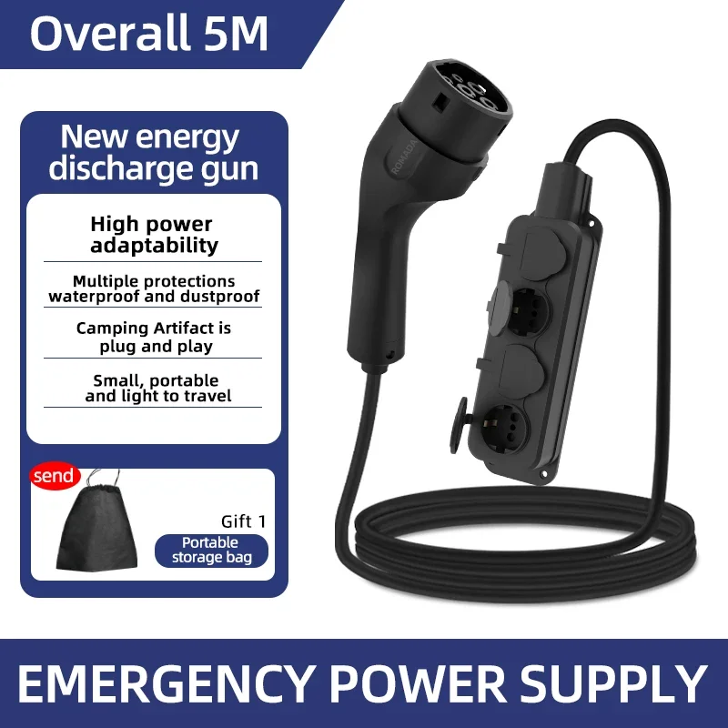 Outdoor Power Station - المحمولة 16A 4KW سيارة كهربائية شاحن
