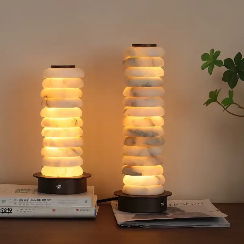 Solar Lamp - مصباح مكتب رخامي إسباني فاخر بتصميم