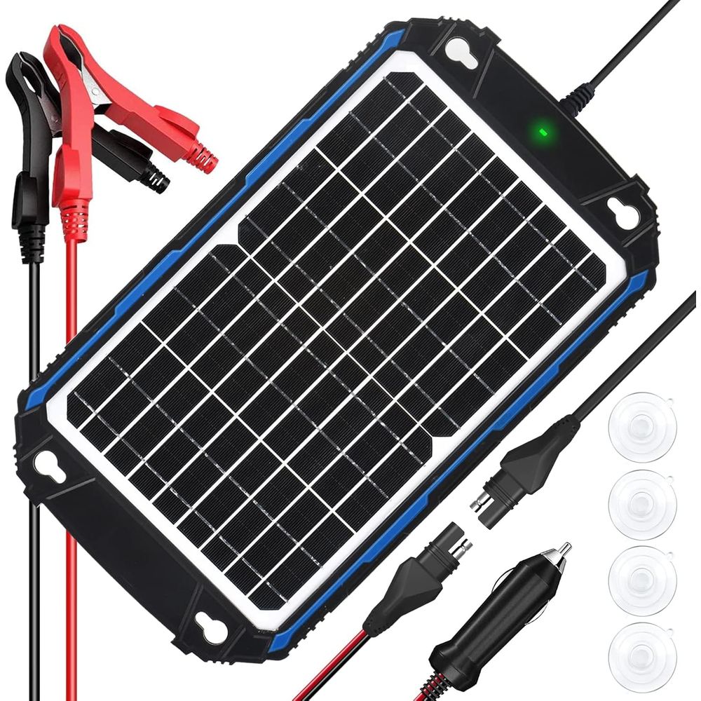 Solar Panel - شاحن بطارية شمسية مقاوم للماء بقوة