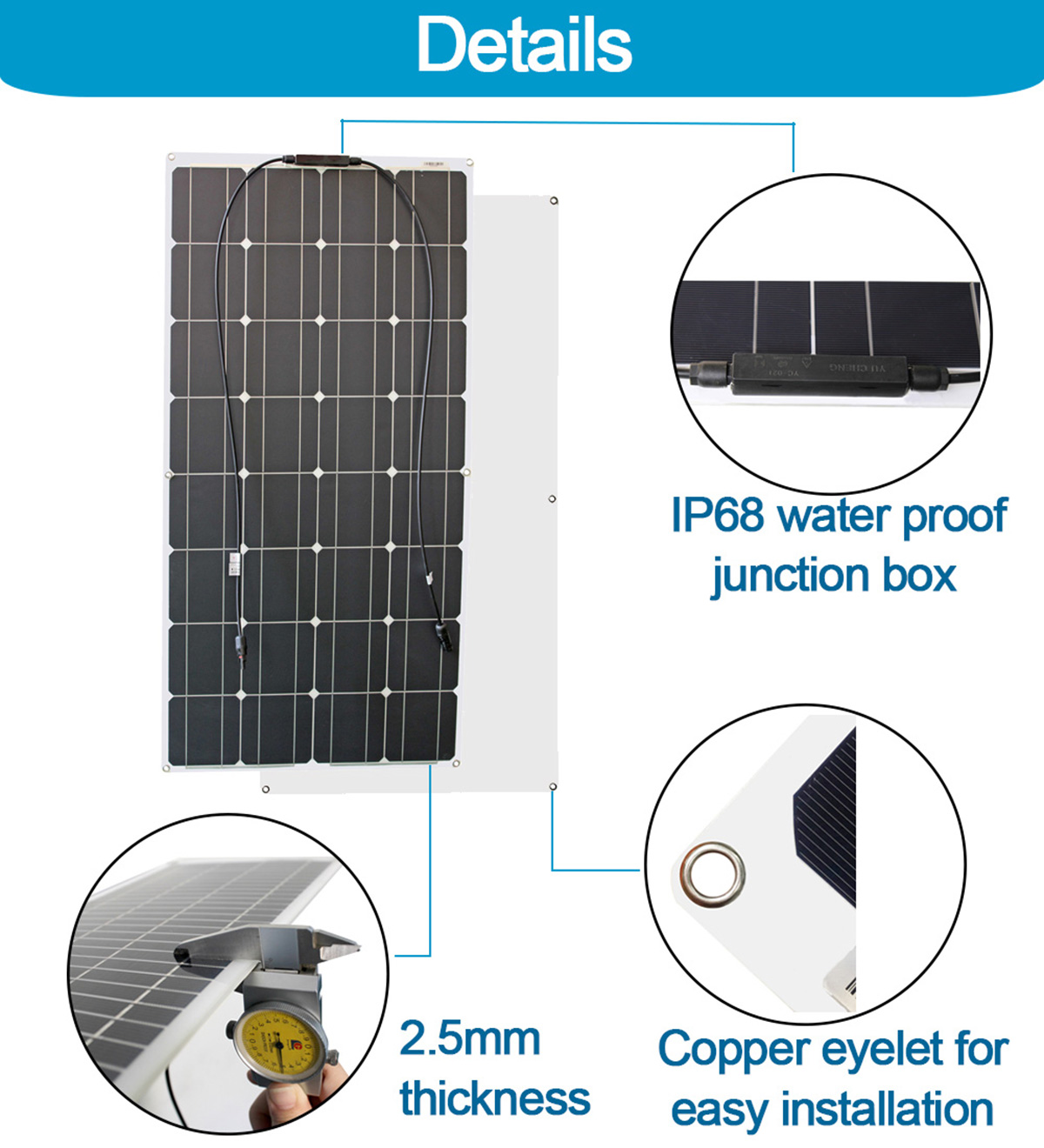 لوح شمسي 100 واط، 200 واط 12 ف - مراجعة Solar Panel 200W وسعره