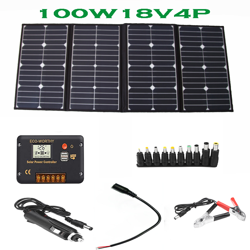 شاحن لوحة شمسية محمول قابل للط - مراجعة Solar Panel وسعره
