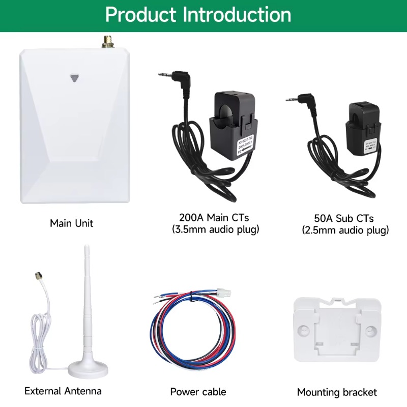 2025 مراقبة الطاقة الشمسية مقي - مراجعة Energy Monitor Meter وسعره
