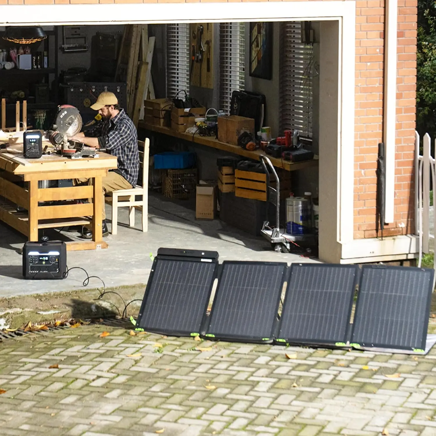 لوح شمسي محمول ثنائي الوجه بقد - مراجعة Solar Panel 200W وسعره