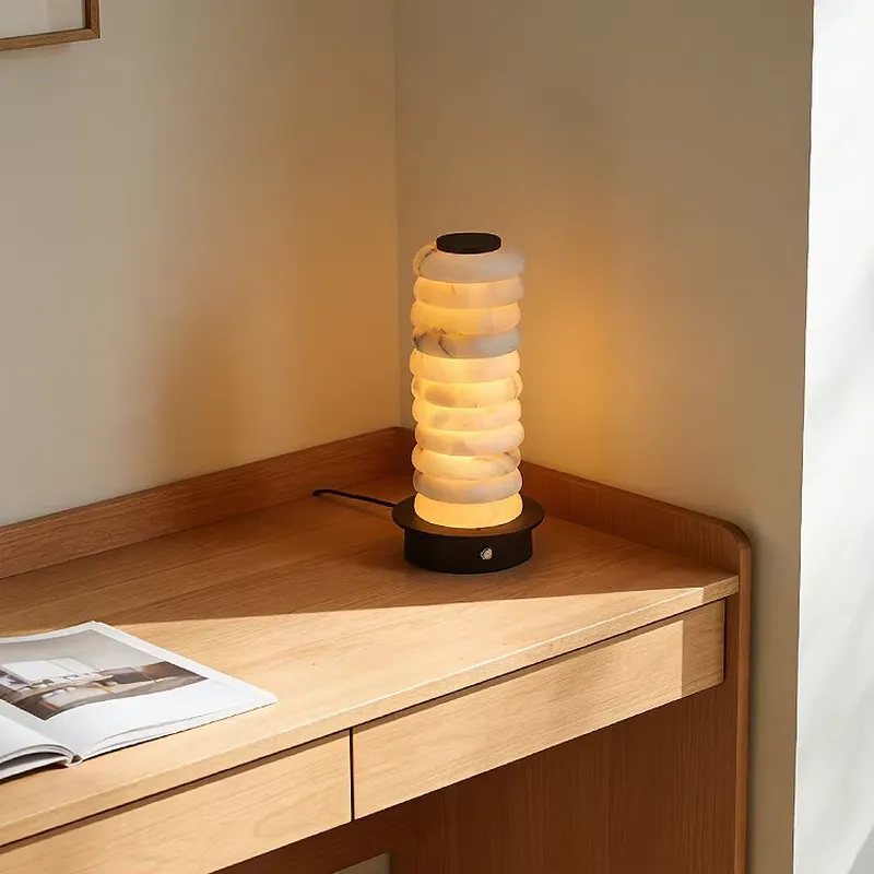 مصباح مكتب رخامي إسباني فاخر ب - مراجعة Solar Lamp وسعره