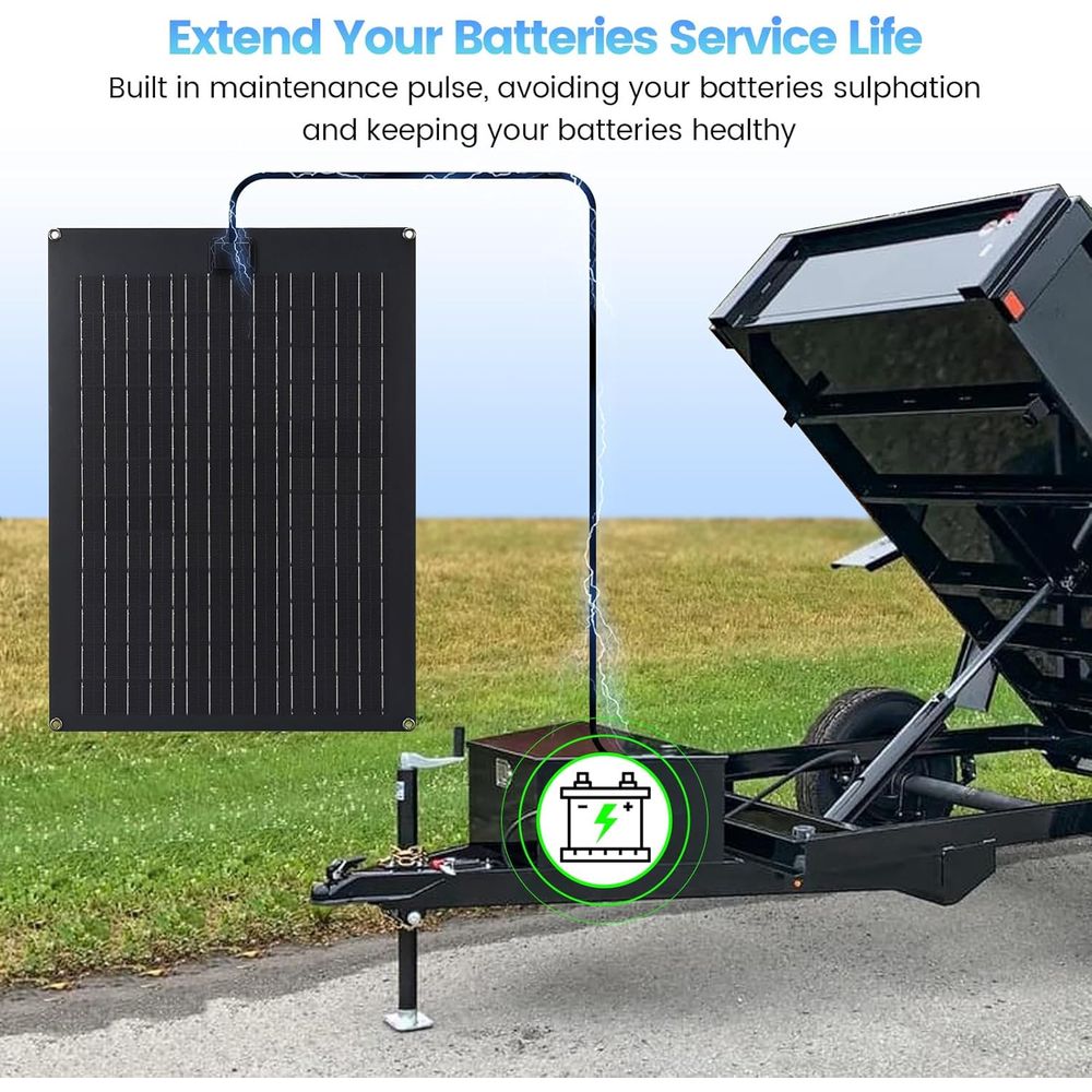 شاحن بطارية شمسي، طقم لوحة شمس - مراجعة Solar Panel وسعره