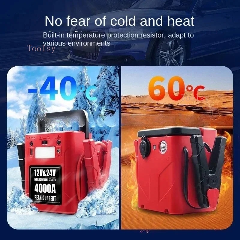 شاحن بطارية محمول بسعة 56000 م - مراجعة Lithium Battery 12V وسعره