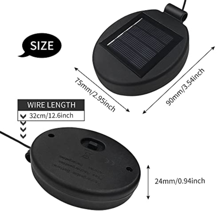 غطاء فانوس شمسي بإضاءة LED علو - مراجعة Solar Panel وسعره
